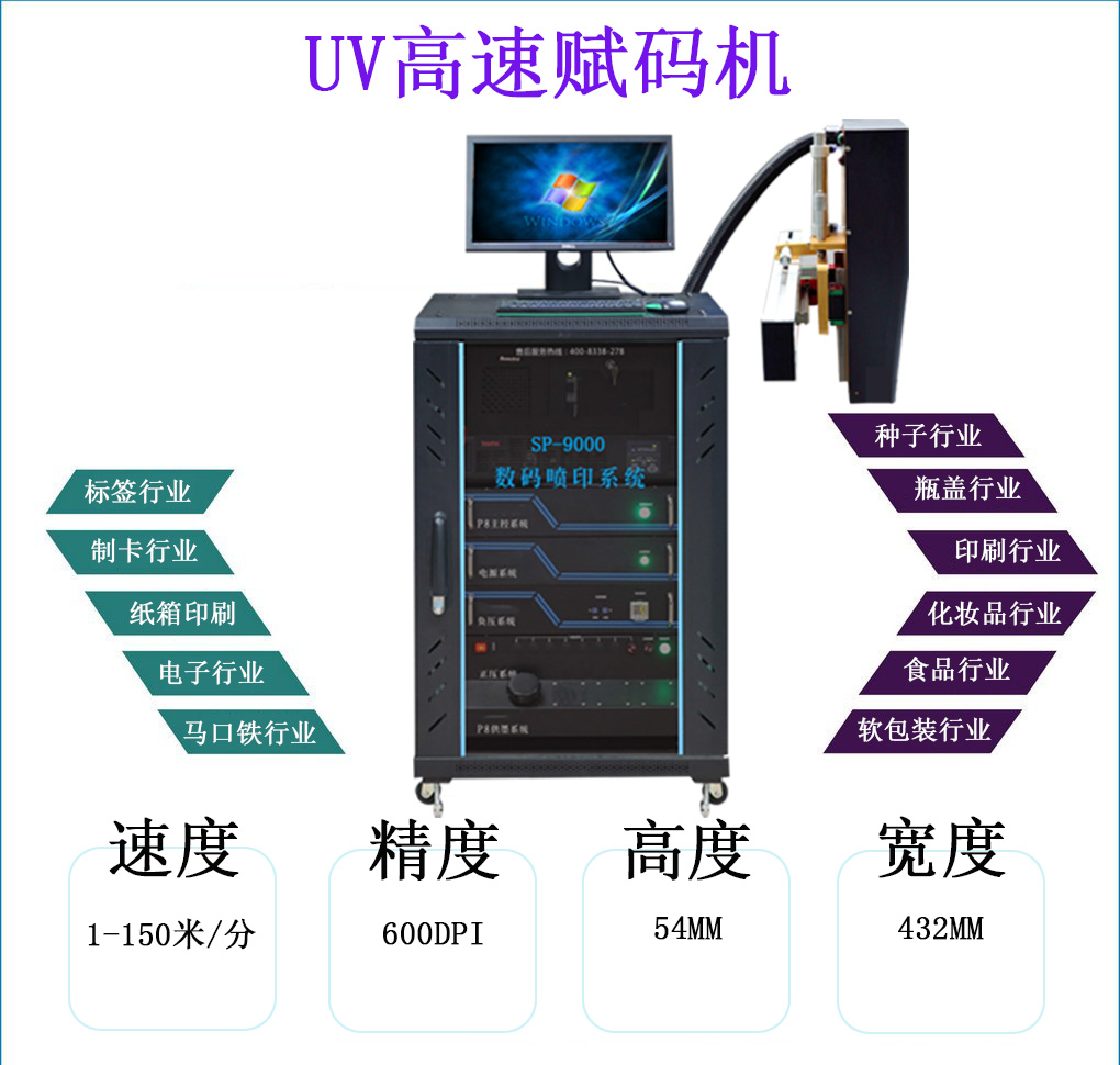 UV高速噴碼機SP-9000